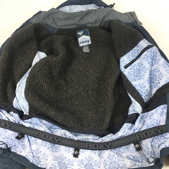 Women's Roxy Endurance Line Jacket- Roxy Snow Med - Picture 4 of 8